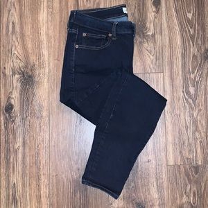 Gap Curvy True Skinny Dark Denim Jeans